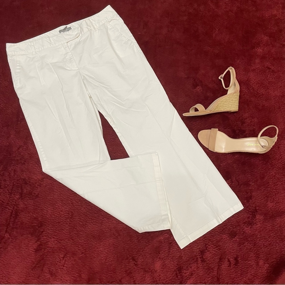 Ann Taylor White Wide Leg Pants - Picture 13 of 14